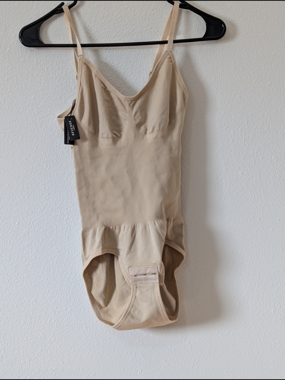 Seamless Nude Shaping Bodysuit with Built-In Support